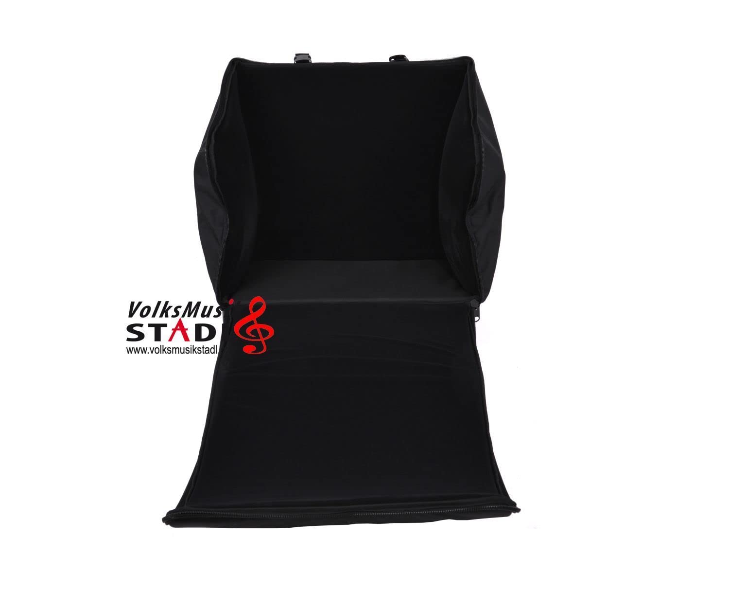 Akkordeon Tasche Rucksack Deluxe-PRO für 72 Bässe, Schwarz