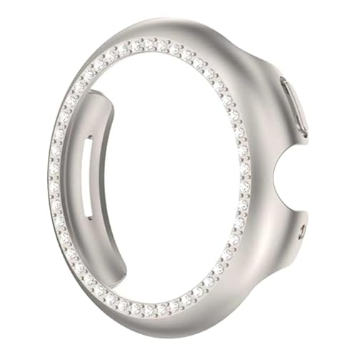 Google Pixel Watch 4 �Ή� 41mm / 45mm | �P�[�X �J�o�[ �{�� �ی� ��� �X�N���[�� �f�B�X�v���C PC �n�[�h �d�� (�X�^�[���C�g �����Ȃ�, 41mm)