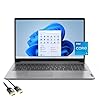 Lenovo IdeaPad 15.6″ FHD Slim and Light Laptop 12ª generación Intel 10-Core i5-1235U, 16 GB de RAM, 1 TB PCIe SSD, USB-C, HDMI, WiFi 6, teclado, cámara web, lector de tarjetas SD, cable PDG HDMI, gris