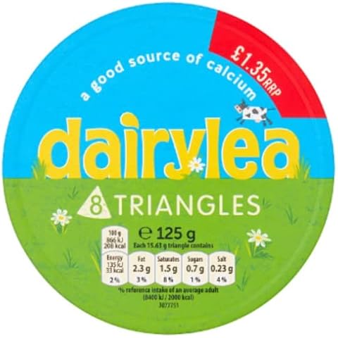 Dairylea Cheese Triangles 8 Pack 125g x 6 Cover