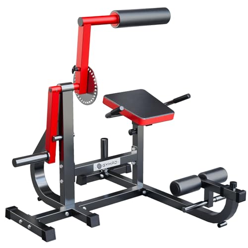 GYHPD Ab/Back Machine, AB Crunch Back Extension Machine with Armrests, Adjustable Core Muscle Strength Training Machine, AB Workout Machine for Upper Body Workout, Home Gym Equipment GYHPD Ab/Back Machine, AB Crunch Back Extension Machine with Armrests, Adjustable Core Muscle Strength Training Machine, AB Workout Machine for Upper Body Workout, Home Gym Equipment