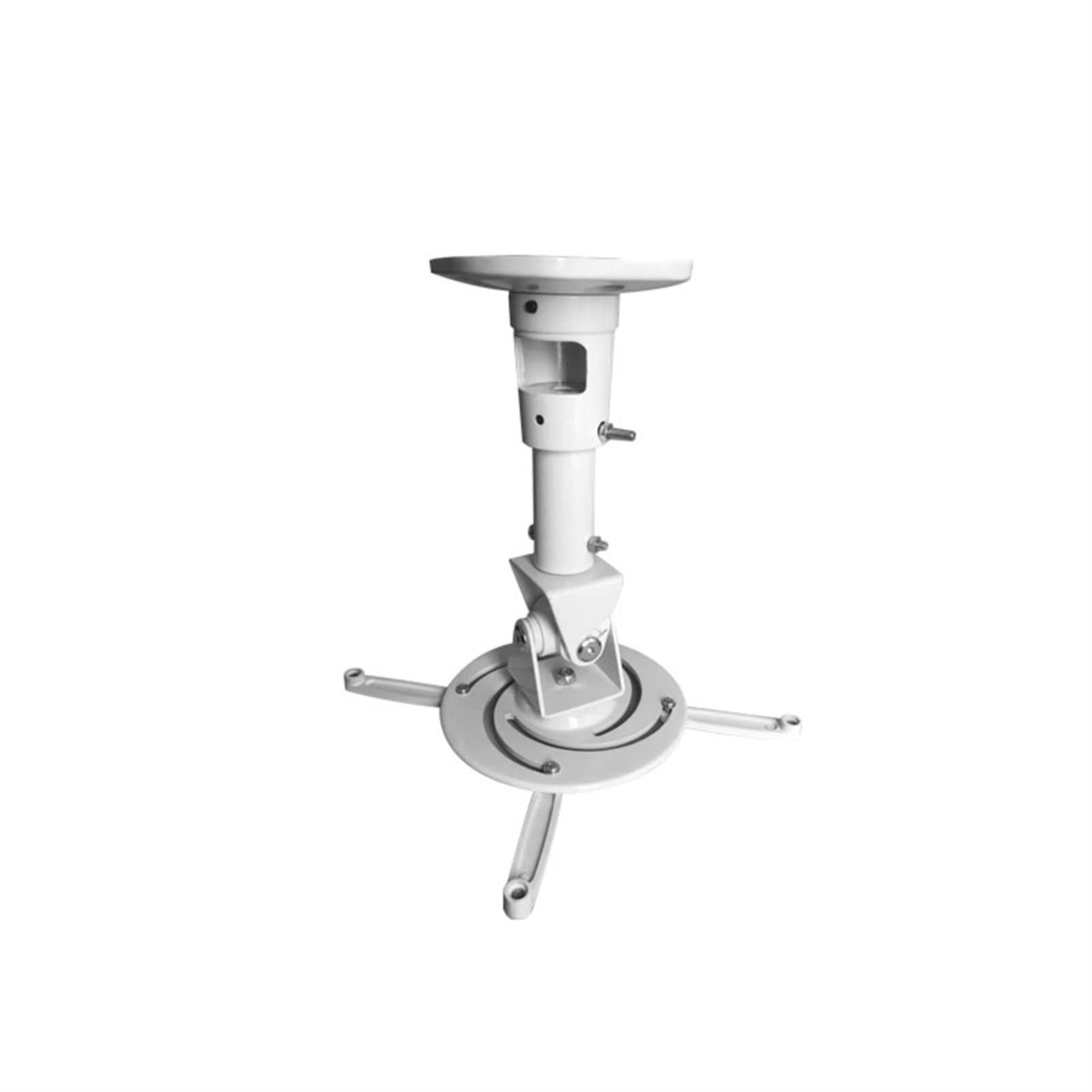 Supporto universale da soffitto per proiettore, da parete, per casa, ufficio, soggiorno e sala conferenze, ripiano regolabile per proiettore per una visione ottimale