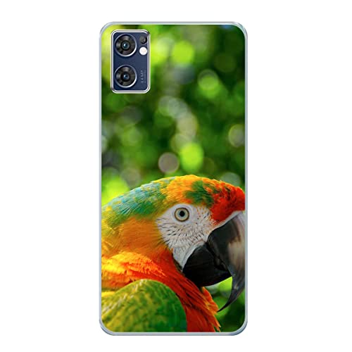 Coque Oppo Find X5 Lite évitez les rayures avec l'étui antichoc perroquet