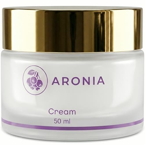 LAMUAMOR Aronia Extract Day Night Cream for Face Neck with Antioxidant Formula Hydrating Moisturizer Brightening 1.76 oz