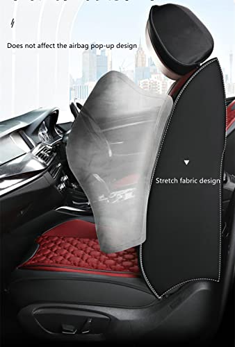 Housses de siège de voiture universelles pour Dacia Duster Sandero Dodge RAM rouge - 6