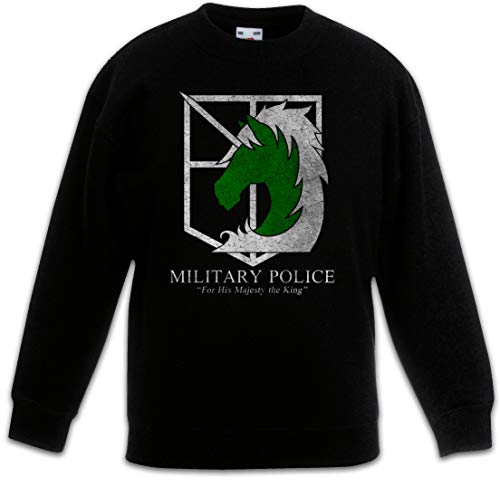 Sweat-shirt pullover Military Police pour enfants garçon et fille