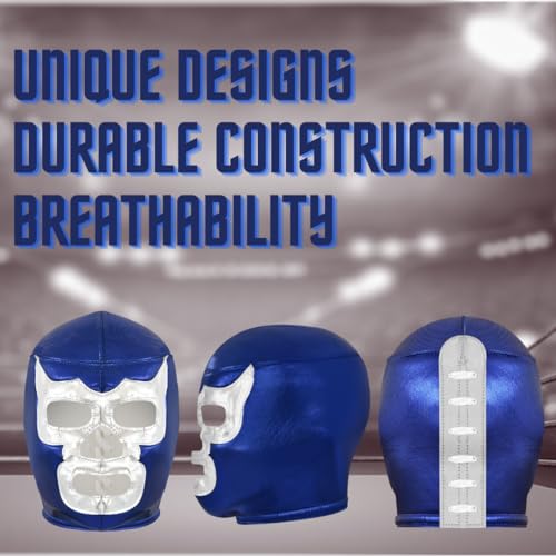 Artisans Bazaar Authentic Mexican Luchador Mexicano Masks Wrestling Masks for Men & Women Lucha Libre Adult