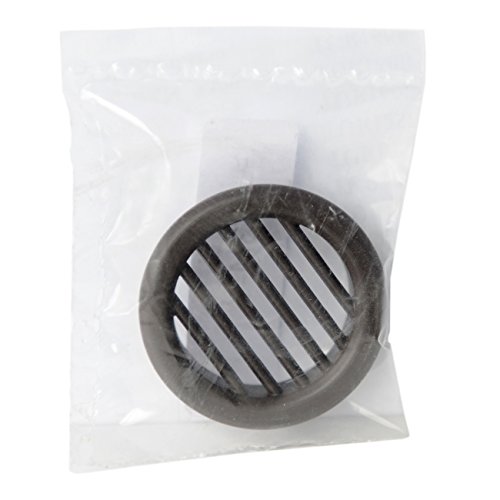 La Ventilazione T3M-Y Round Plastic Recessed Ventilation Grille, Brown, Diametro esterno 40 mm - Image 4