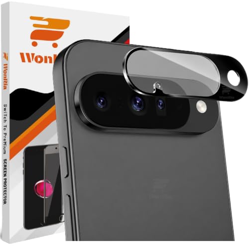 Image of WonRia Pack 1- Back Camera Glass Protector for Google Pixel 10 5G Camera Lens Protector Guard [3D Premium] - Black