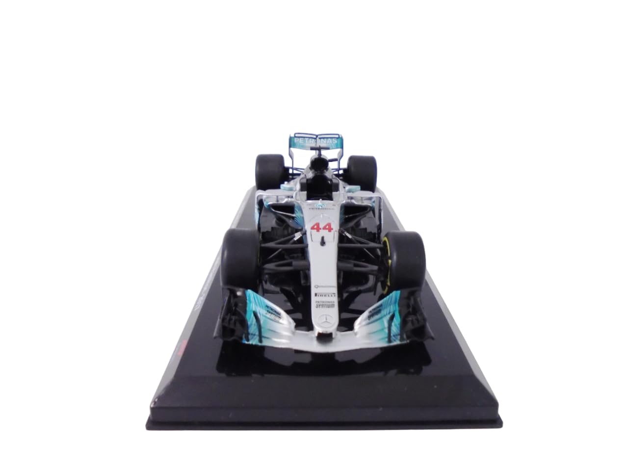OPO 10 - Fórmula 1 Compatible con Mercedes-AMG F1 W10 EQ Power + Lewis Hamilton Winner 2019 - Modelo 1/24 - OR071