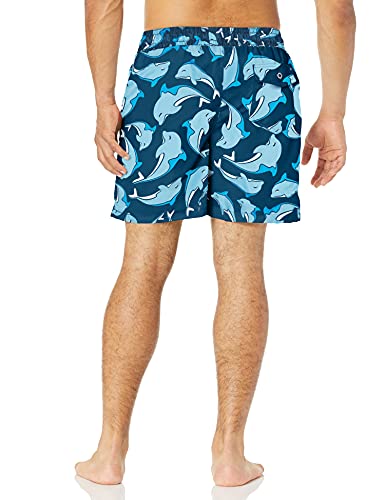 Image of Kanu Surf Men's Big Viper Extended Size Stripe Swim Trunk