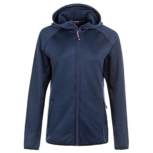 North Bend Bartos Power Stretch fleecejacka dam Navy Blazer 2021 funktionell jacka marinblå blazer 40