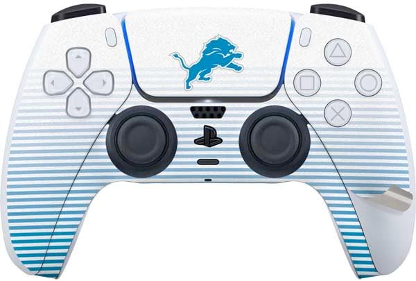Skinit Decal Gaming Skin Compatible with PS5 Pro Bundle - Officially Licensed NFL Detroit Lions Breakaway Design