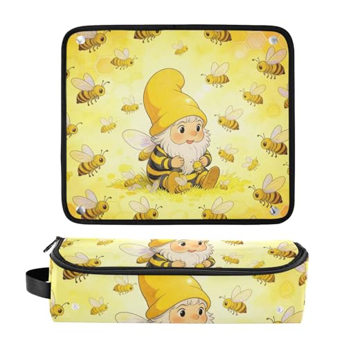 Bolsa de viaje para herramientas de cabello con tapete resistente al calor, portátil para planchas, rizadores y alaciadores miniatura 3