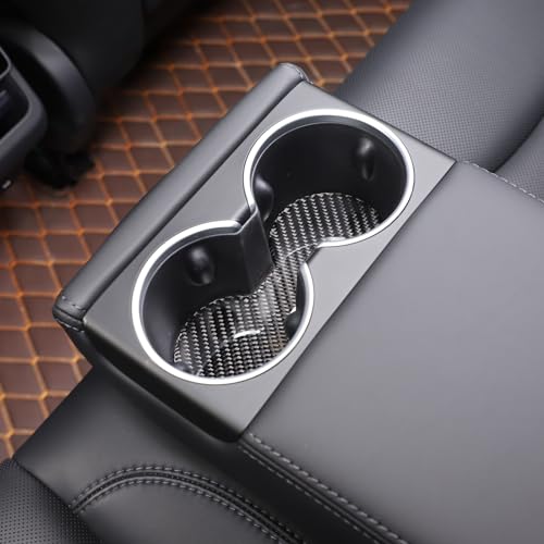 Cubierta para portavasos trasero compatible Tesla Model 3 miniatura 5