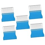 Grattoir multi-usages - avec une chaîne suspendue, il peut être facilement sur un porte-clés, un , une bonne finition, facile à déformer ou à casser, outil de grattage d'étiquettes