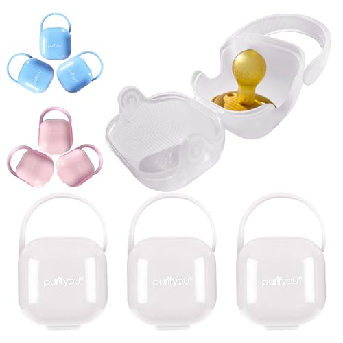 purifyou BPA-Free Pacifier Case 3-Pack