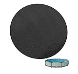 Alfombrilla redonda para piscina de 460 cm de diámetro, cubierta de suelo...