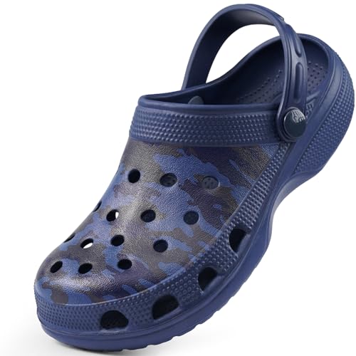 Harvest Land Unisex Kinder Clogs Rutschfeste Gartenschuhe Jungen Mädchen Komfort Pantoletten Sandalen
