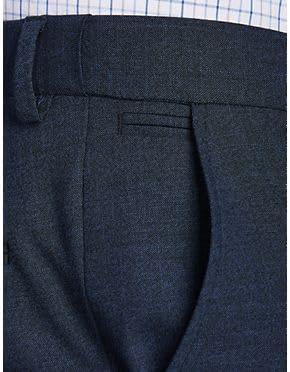 Synrgy by DXL Big and Tall Performance Lange Flat-Front Suit Pants4
