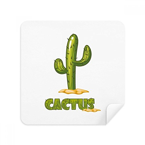 Tissu microfibre suède cactus pour entretien des écrans tactiles délicats