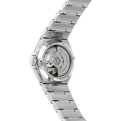Omega Constellation Co-Axial 27 Women's Automatic Watch with Mother of Pearl Dial Analogue Display and Silver Stainless Steel Bracelet 123102720550022