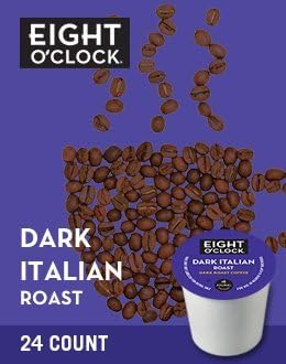 Eight O'Clock Coffee Dark Italian Roast K-Cups - 72 Count Box