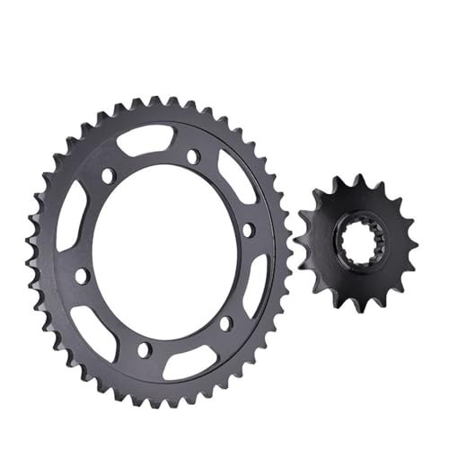 Pignon moto 16 dents résistant aux à-coups de chaîne pour Yamaha FZ8 Fazer