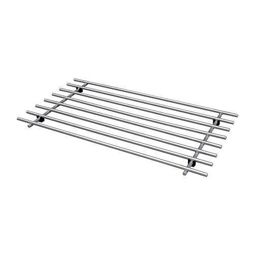 Ikea LAMPLIG Large Kitchen Trivet Racks, Heat-Safe, Stainless Steel, 50x27x2 Centimetres, Set of 2