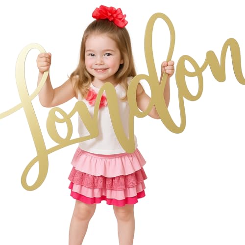 Personalized Custom Wood Name Sign, Nursery Name Sign, Family Name Signs, Choice of Size & Fonts!
