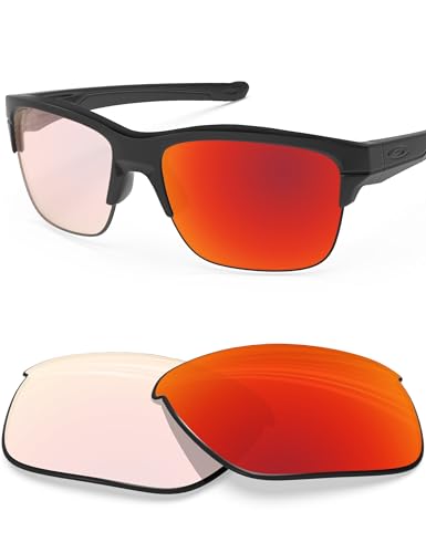 Image of BLAZERBUCK Anti-salt Polarized Replacement Lenses for Oakley Thinlink OO9316 Sunglass