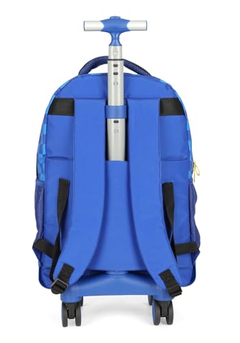 Mochila Carrinho Luxcel Sonic Azul Mc47542so