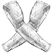 B-Driven Sports | Compression Arm Sleeves | Sun Sleeves | UV Protection | 1PAIR
