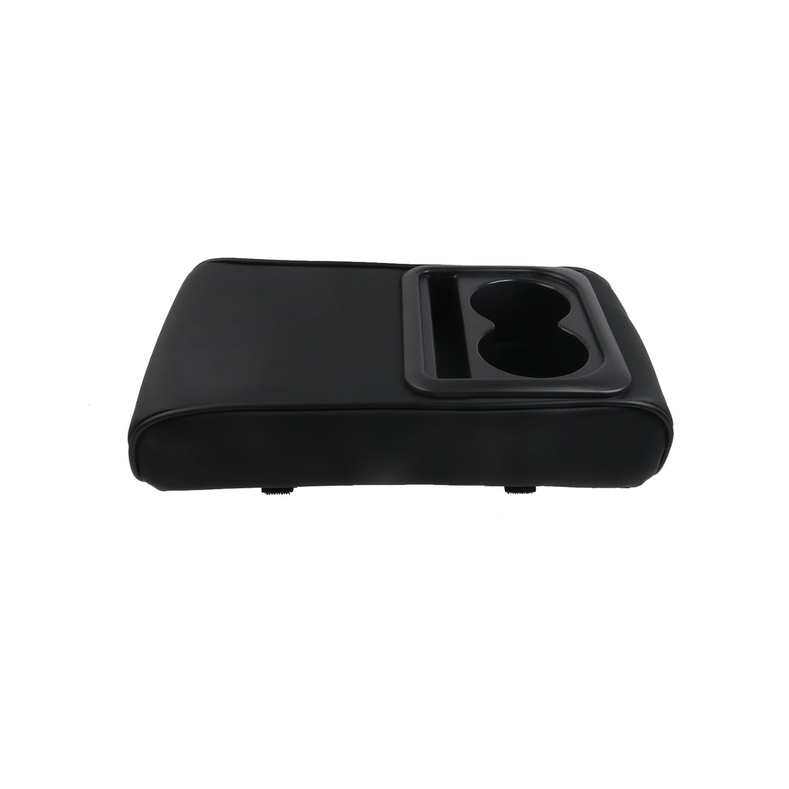Modengzhe Organizer per console centrale auto 3 in 1, in pelle, con cuscino e copertura protettiva con portabicchieri, supporto per telefono
