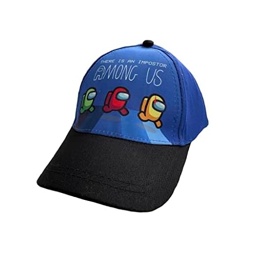 FASHION UK Among Us - Gorra de béisbol, azul oscuro, 2 mes