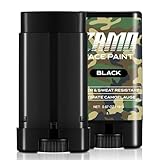 CCbeauty Black Camo Face Paint - Sports Eye Black...