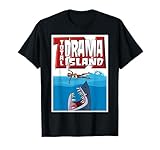 Total Drama Island Shark Logo T-Shirt