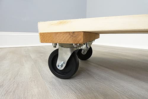 Shepherd Hardware Boneca de madeira maciça 9854, 30 cm x 45 cm, capacidade de carga de 163 kg