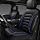 CAR PASS 3D Foam PU Leather Car Seat Covers, Universal Seat Covers Front 2 for Trucks SUV Sedan A...
