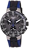 tissot prs 516 chronograph quartz Indexe auf dem Zifferblatt Tissot T-Sport Herren-Armbanduhr 44.5mm Armband Silikon Quarz T1114173744106