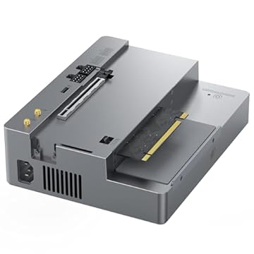 Beelink Estação de ancoragem EX para GTi14 155H/185H/GTi12, fonte de alimentação de 600 W/compartimento PClex16/USB2.0, suporta antenas externas, módulo SSD/Wi-FI, RTX3060/RTX 4070/RX 6600/RX 7900XTX