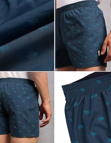 Image of U.S. Polo ASSN. Men's OEX12 Cotton Printed Inner Boxers - Pack of 1