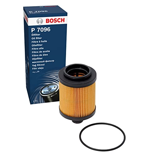 Bosch Filtro Olio per Auto P7096 - Protegge l'olio motore da fuliggine e da particelle metalliche - Offre una lubrificazione efficace del motore