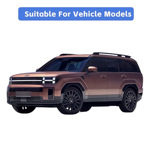 Image of Mud Flaps for 2024 2025 2026 Hyundai Santa Fe Hybrid Mud Guards Splash Guards Front & Rear SUV Set of 4PCS Black Heavy Duty Compatible with Santa Fe MudGuards Exterior Accessories