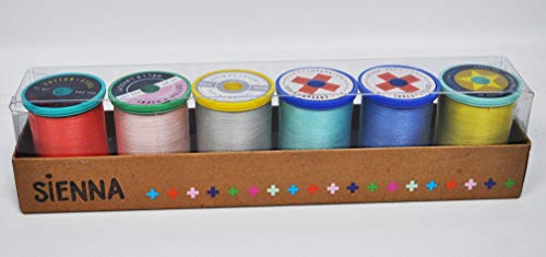 Set de hilos de algodón Cotton + Steel 50wt miniatura 1