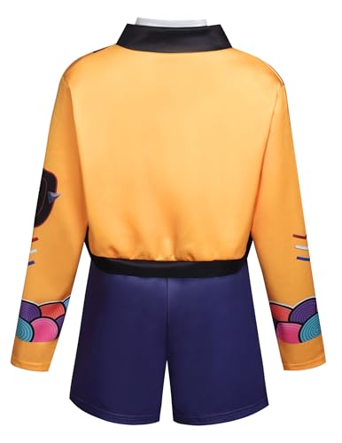 Girls Pop Singer Dress Up Costume Kids Halloween Cosplay Stage Role Play Outfit3