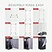 ONERVA™ Portable Steam Sauna, Portable Sauna for Home, Sauna Tent Sauna Box with 3L Steamer, 120F Heat, Remote Control, Folding Chair