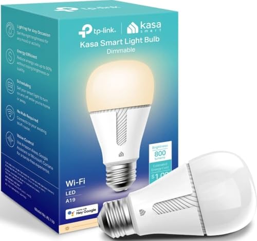 Kasa Smart Light Bulb KL110, LED Wi-Fi smart bulb...