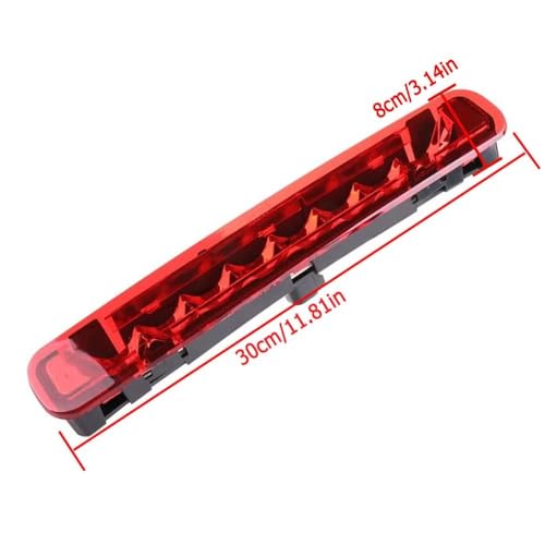 Troisième feu stop LED Mustang 2007 signalisation rapide lentille rouge