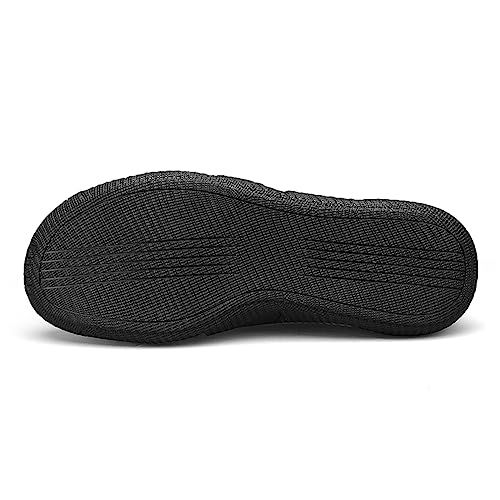 JiuQing Men's Hiking Shoes Breathable Mesh Outdoor Sneakers Lightweight Non-Slip Casual Camping Trekking Shoes3